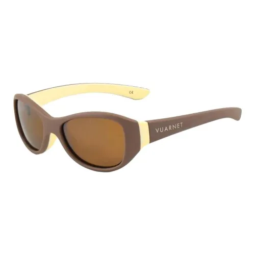 Vuarnet Resin Cat Eye Sunglasses Kids' Brown