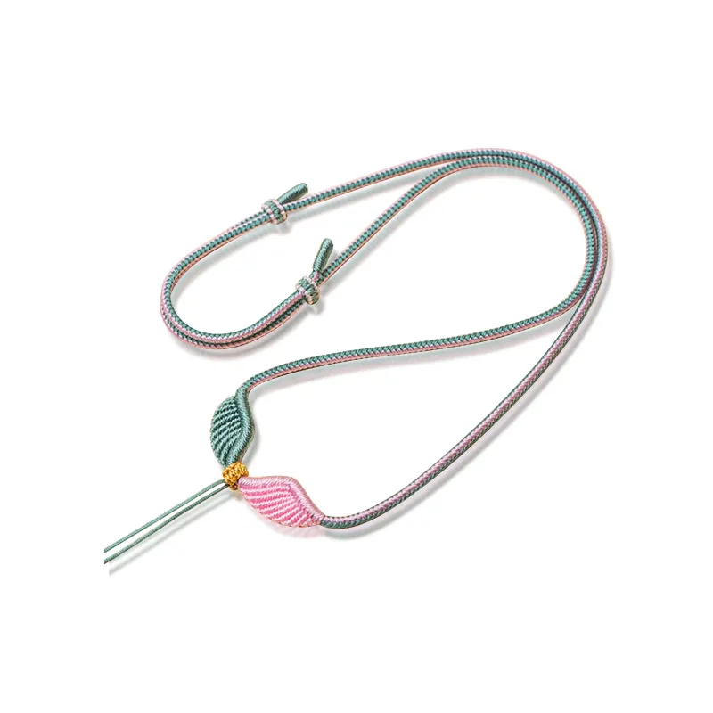 Moon Jewelry Braided String Necklaces Unisex-2