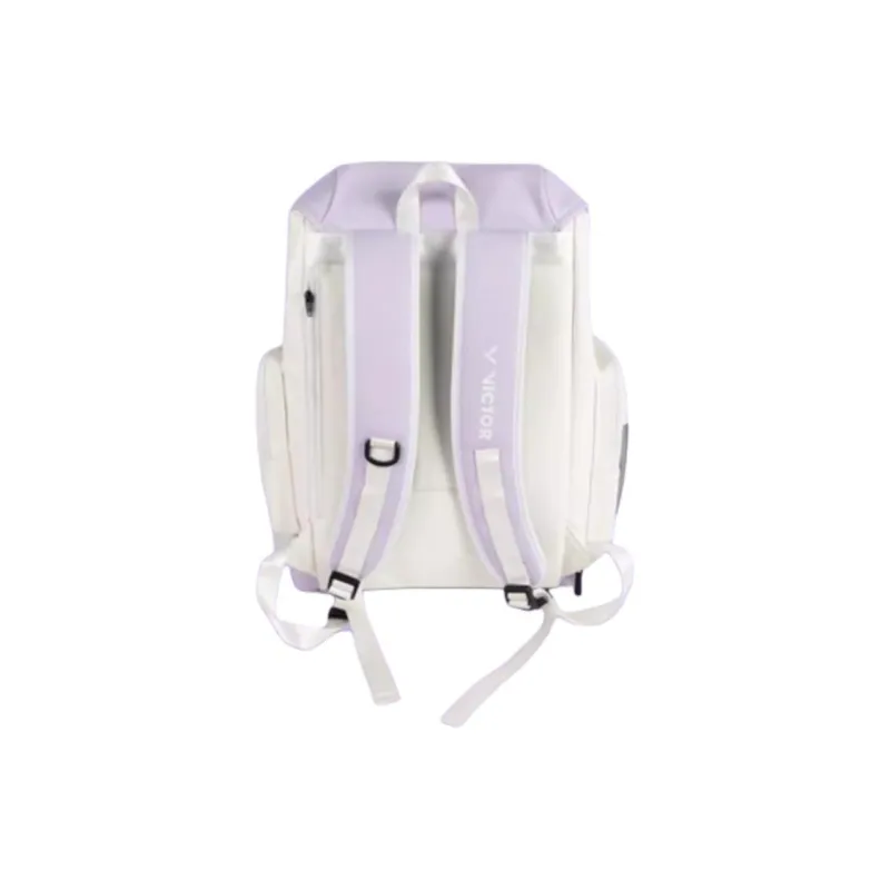 VICTOR Badminton Racket Bags Backpack Bright White With Lavender Women's-2