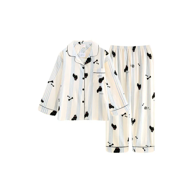Maultiay Pajama Set Women's Apricot-0