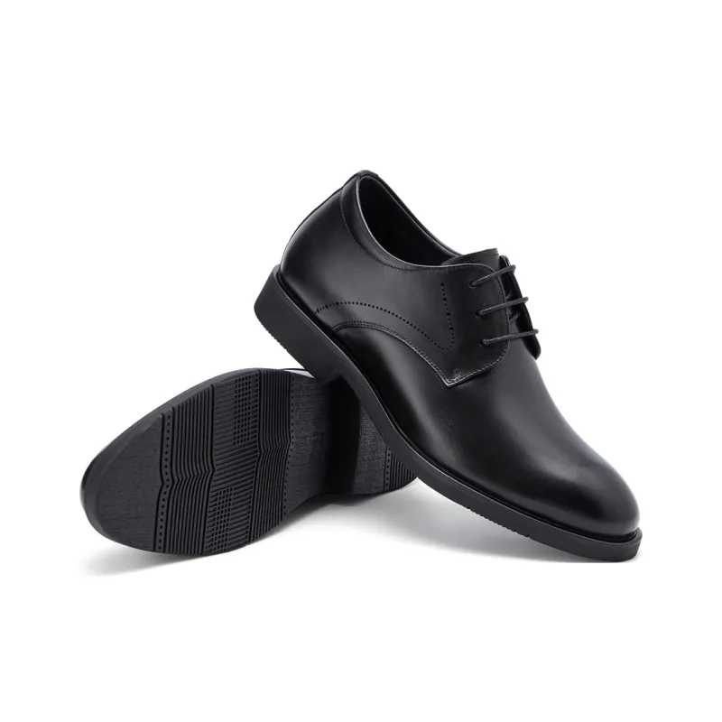BELLE Dress Shoes Men Low Top Black, Brown-5