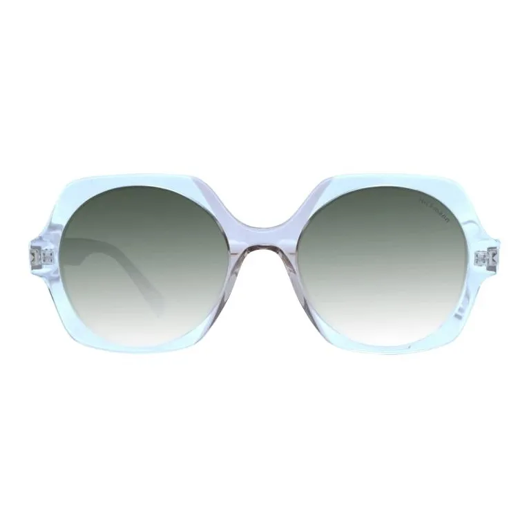 Ana Hickmann Acetate Square Sunglasses Women's Green-1