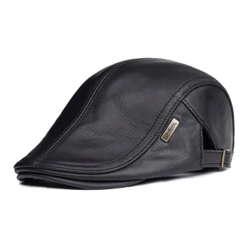 PIERRE CARDIN Cow Leather Berets Men's