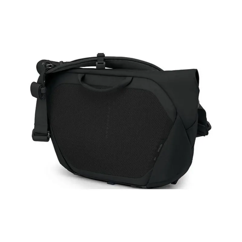OSPREY Nylon Crossbody Bag, Shoulder Bag Unisex Black-2