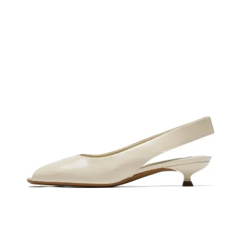 73Hours Mido Road Flared Heel High Heels 3cm Women's