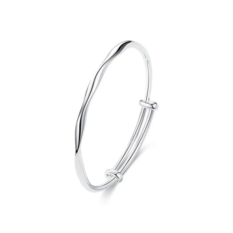 CGC S999 Fine Silver Bangles Unisex-0