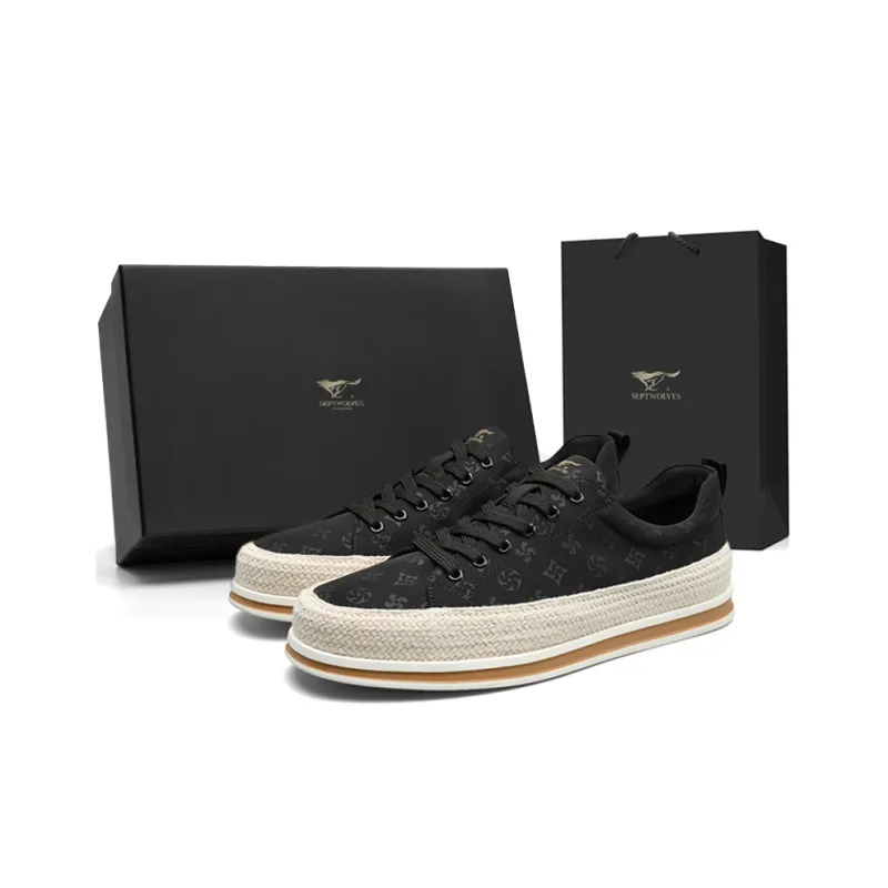 SEPTWOLVES Low-Top Canvas Shoes Men's-0