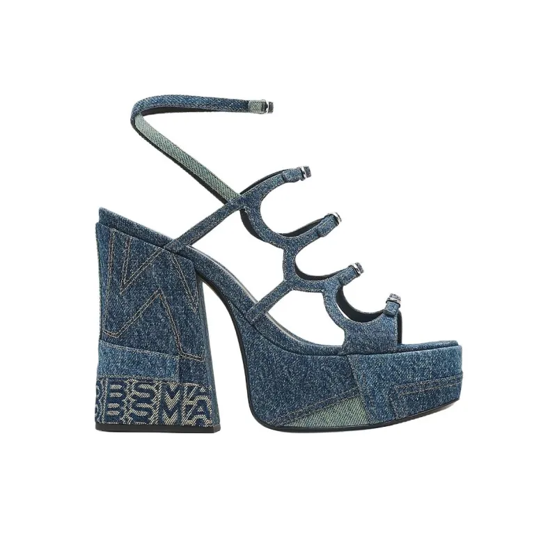 MARC JACOBS Kiki One Strap Sandals 12.5cm Women's Blue-1