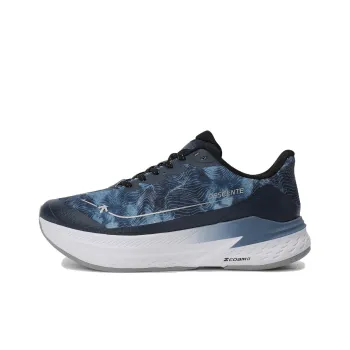 DESCENTE AERO RISE Anti Slip Wear Resistant Low Top Casual Running Shoes Unisex Dark Blue