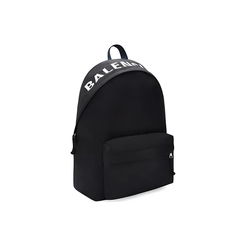 Balenciaga Nylon Fabric Backpack Men's Black-1