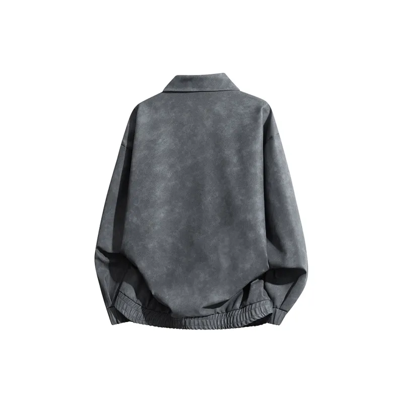 Izex Leather Jacket Unisex Black-1