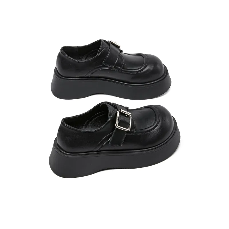 La Chapelle Casual Single Shoes Women's Black-2