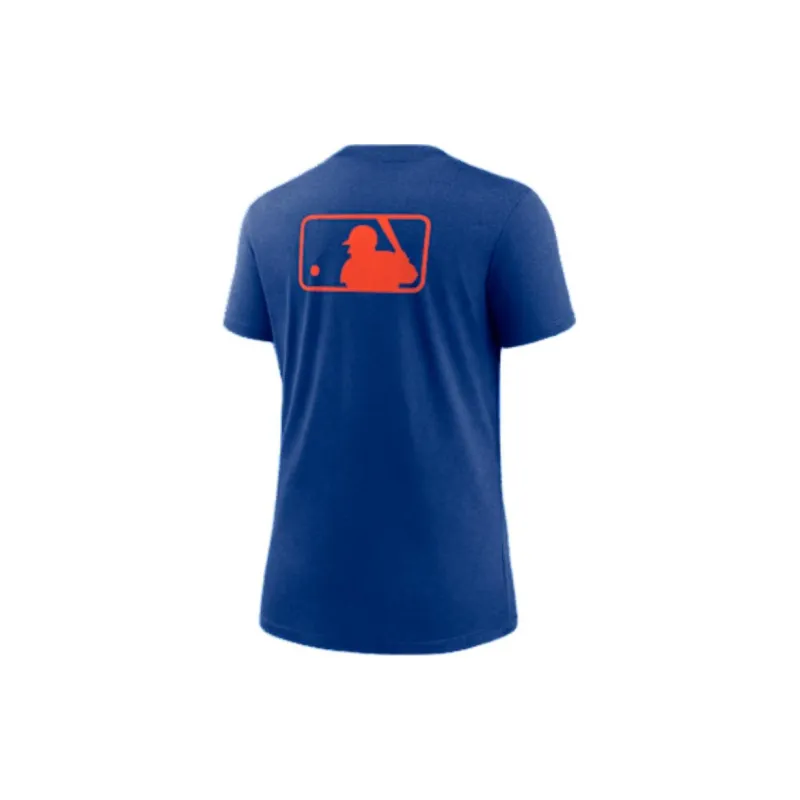 Nike New York Mets Authentic Collection Early Work Women's Nike Mlb T Shirt-1
