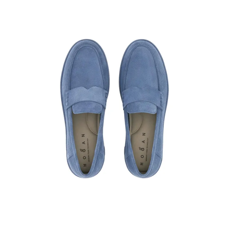 HOGAN H683 Loafers Women's Blue-2