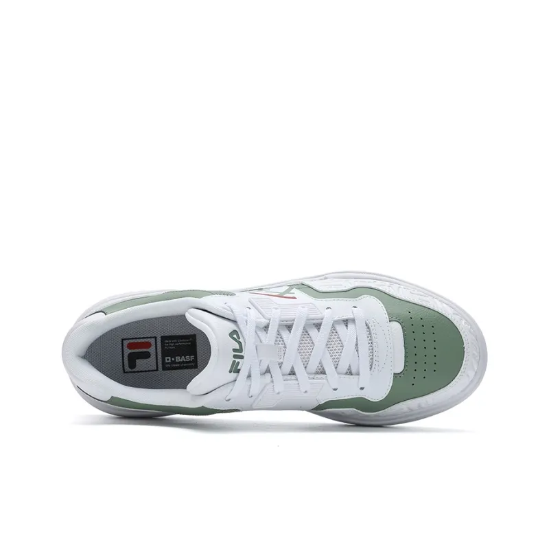 FILA CAMPUS Square Shoes Cushioning, Wear Resistant Low Top Skateboard Shoes Men's Green-3