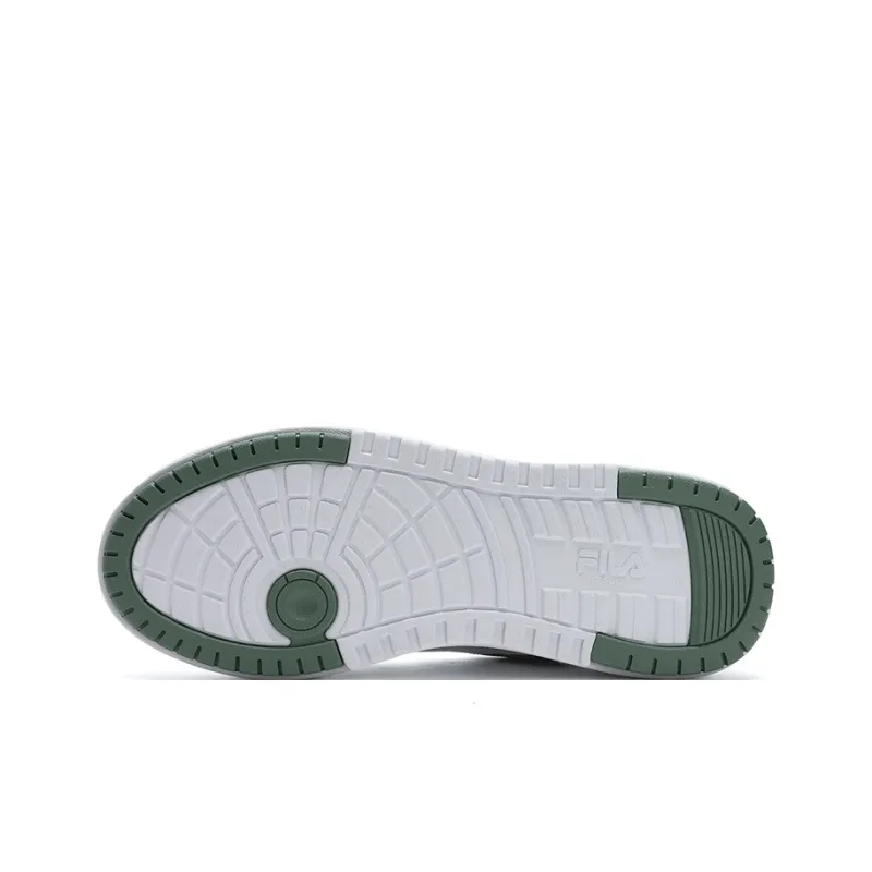 FILA CAMPUS Square Shoes Cushioning, Wear Resistant Low Top Skateboard Shoes Men's Green-5