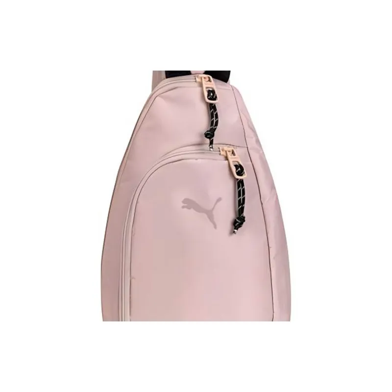 PUMA Polyester Crossbody Sling Bag Women's Pink-4