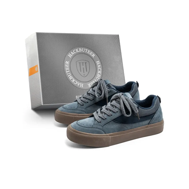 HACKBUTEER Golden Snake Collection Low Top Canvas Shoes Men's Box-5