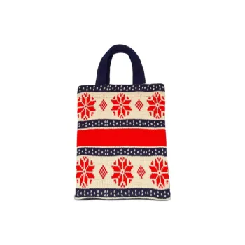 COMME DES GARCONS SHIRT Polyester Tote Bag Shopping Bag Handbag Men's Marine Blue Multicolor