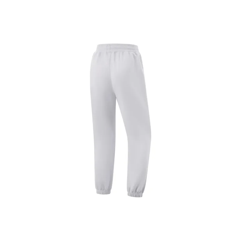 LiNing Fitness Series Knitted Sports Pants Women's Calm Gray-1