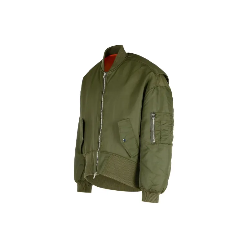 JW Anderson Oversized Curved Hem Bomber Jacket-2