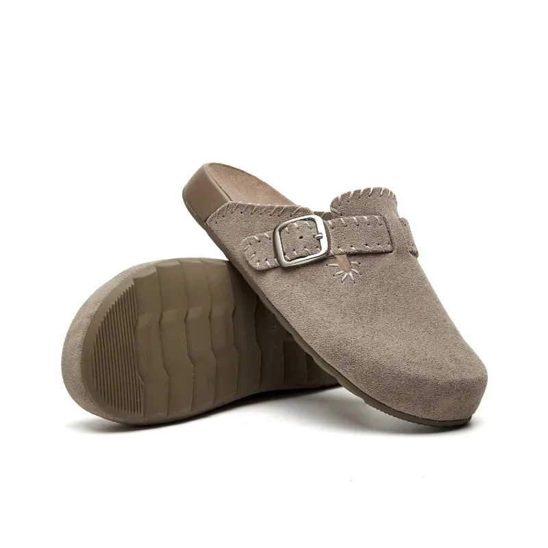 EBLAN Rubber Sole Odor-Resistant Wrap-toe Slippers Women's-27