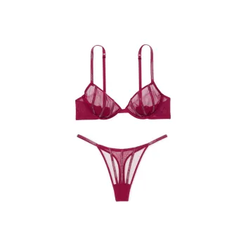 Victoria's Secret Underwear Set Women's Red