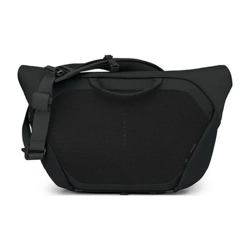 OSPREY Nylon Crossbody Bag, Shoulder Bag Unisex Black-3