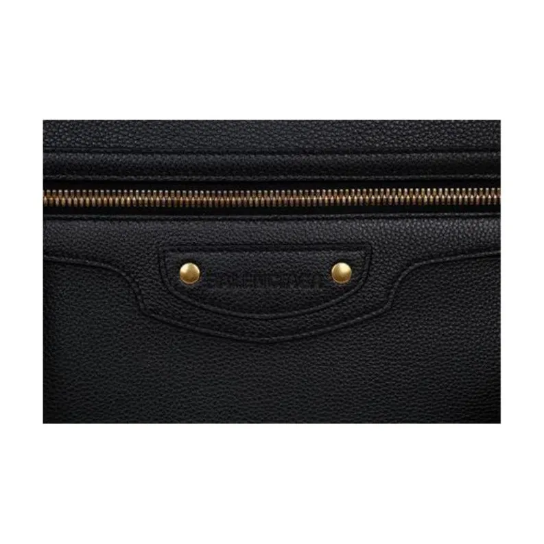 Balenciaga Leather Clutch Women's Black-3