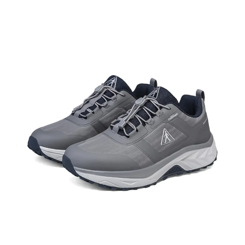 ZULIZ Cushioning Anti Slip Wear Resistant Coverage Support Balance Lightweight Low Top Casual Shoes Men's-2