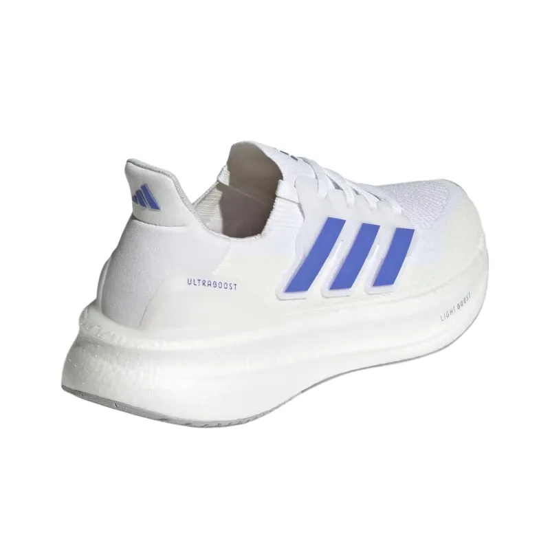 Adidas Ultraboost 5.0 Anti Slip Wear Resistant Low Top Running Shoes Women's White Blue-4