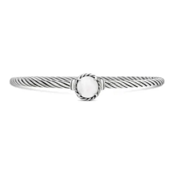 David Yurman Sterling Silver Petite Chatelaine Bracelet 3mm