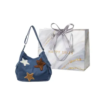Miss Angel Denim Shoulder Bag Crossbody Bag Regular Women's Multicolor