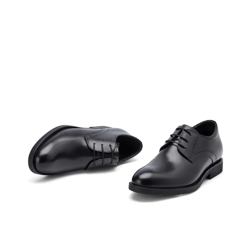 BELLE Dress Shoes Men Low Top Black, Brown-2