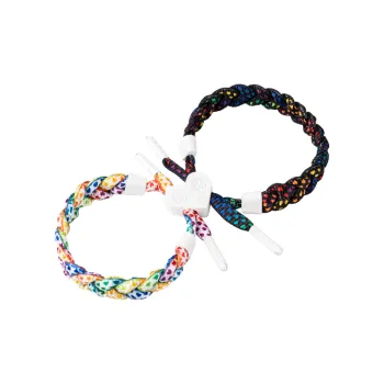 Rastaclat Titanium Steel Polyester Small Lion Woven Hand Rope Unisex