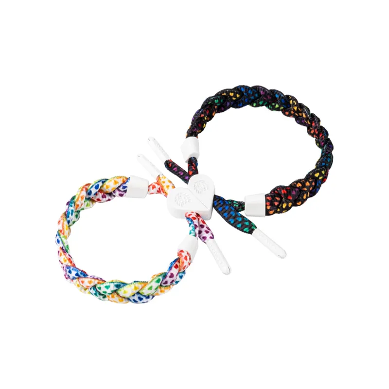 Rastaclat Titanium Steel Polyester Small Lion Woven Hand Rope Unisex-0