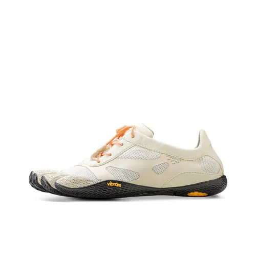 Vibram Wear Resistant Breathable Quick Dry Low Top Training Shoes Women's Ivory White