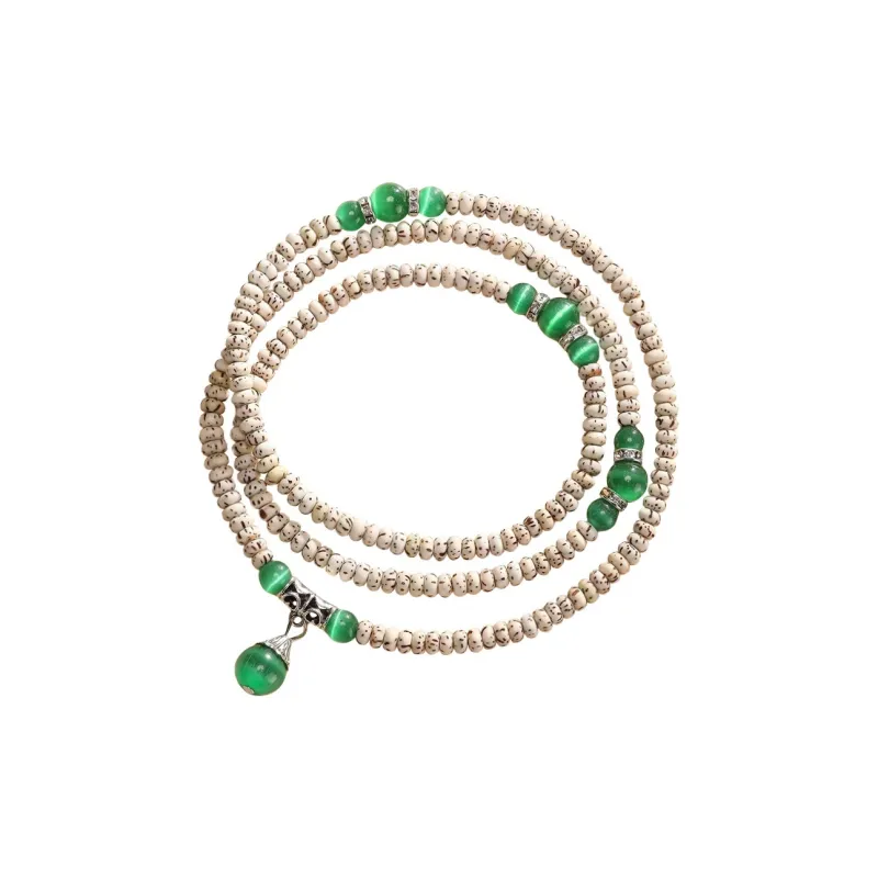 JIUHUASHAN Star Moon Bodhi Seeds Bracelets Unisex-18