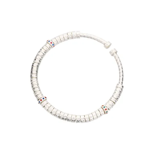 Shunqin Silver Building S999 Fine Silver Sterling Silver Bracelets Women's