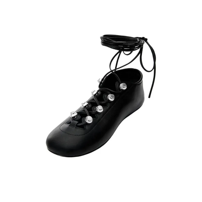 Alexander Wang Vyolette Casual Single Shoes Women's Black-2