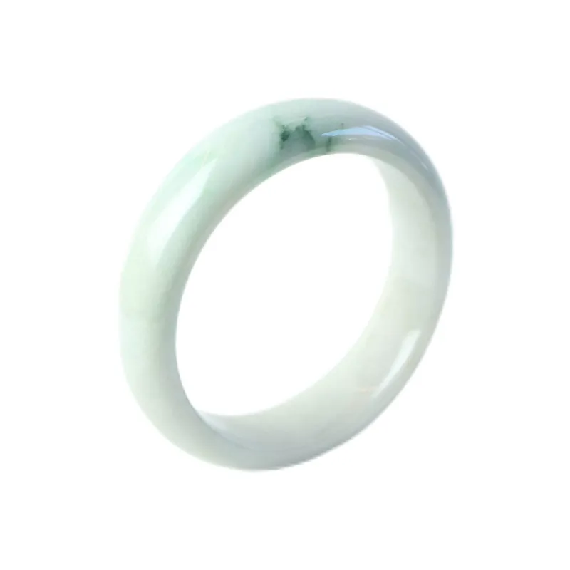 South Asia Bean Type Jadeite Bangles Unisex-0
