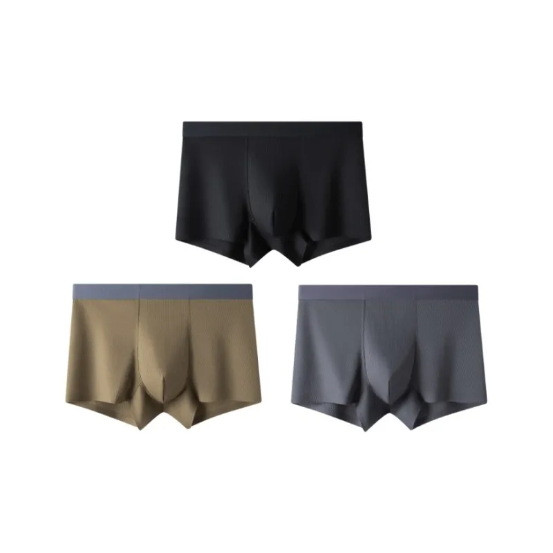 Qiao Ni Tong Underpants Men's 3 Pack-4