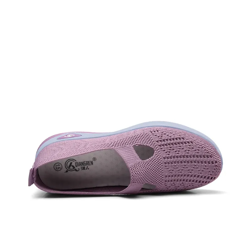 Strongman Casual Shoes Women's Low Top Taro/Black/Purple-3