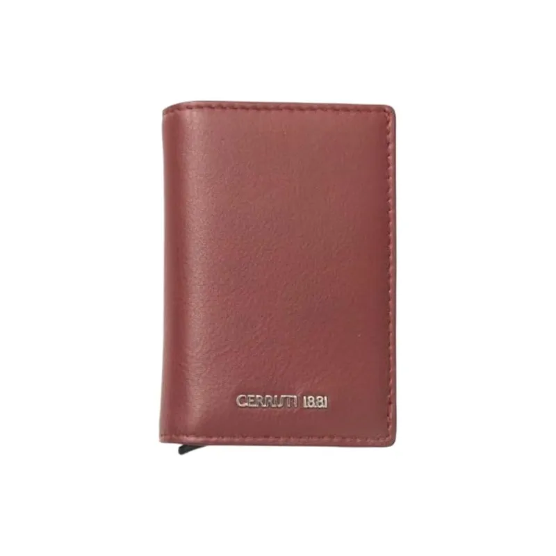 CERRUTI 1881 Cow Leather Wallet Men's Brown-0