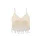 Moon White[Navel-Exposing Style-High Waistline]
