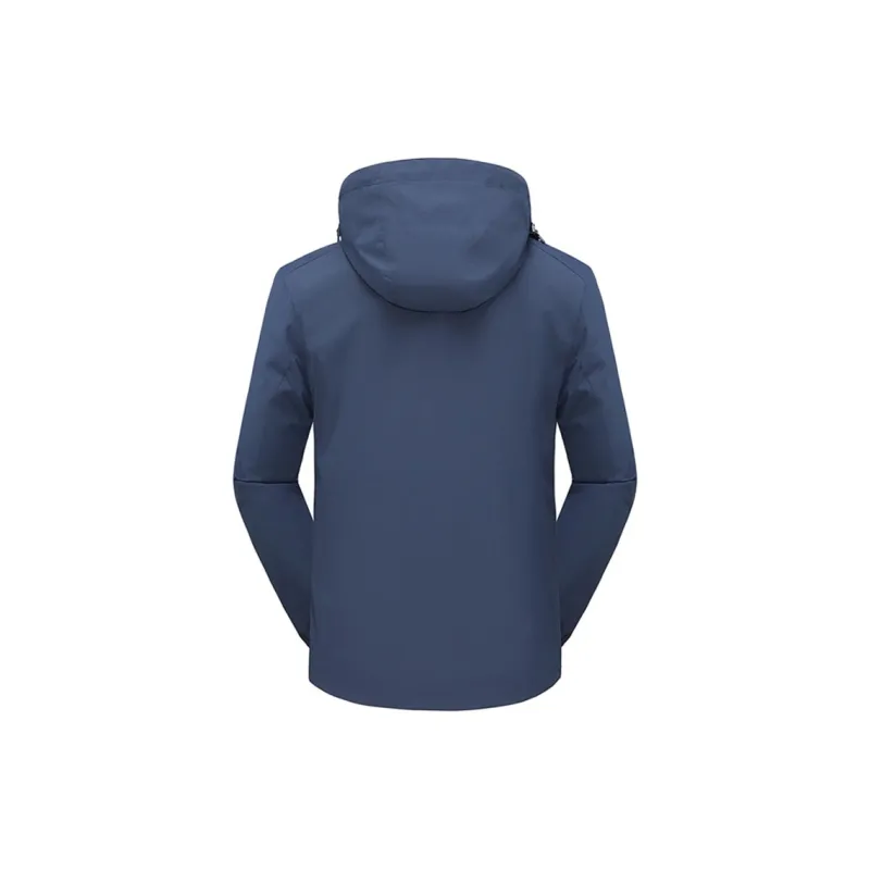 66/ROUTE 66 Waterproof, Windproof, And Abrasion Resistant Windbreaker Jacket Unisex Lilac Purple-5