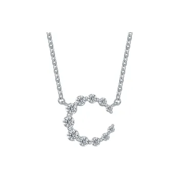 ZHOU LIU FU S925 Silver Necklaces Women's