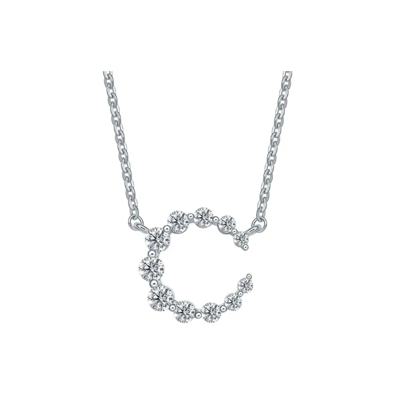 ZHOU LIU FU S925 Silver Necklaces Women's-0