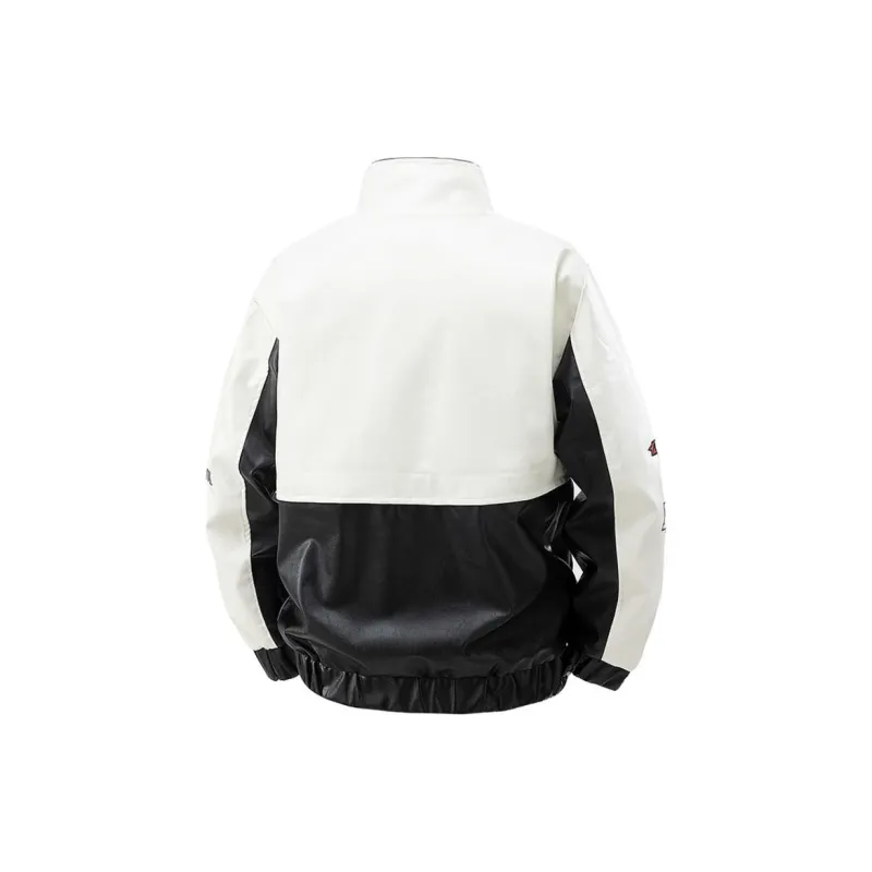 TESTUNG Jackets Coats Unisex White-2
