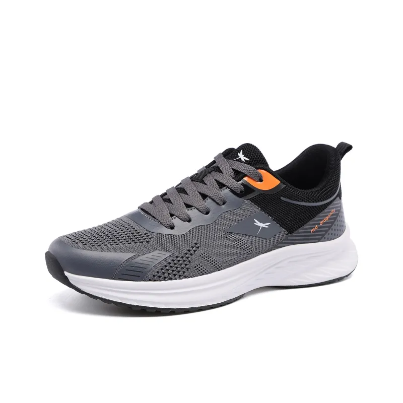 RED DRAGONFLY Mesh Flyknit Casual Athletic Shoes Durable Lightweight And Breathable Low Top Running Travel Shoes-6